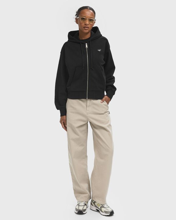 Carhartt WIP WMNS Hooded Heart II Hartt Jacket Black | BSTN