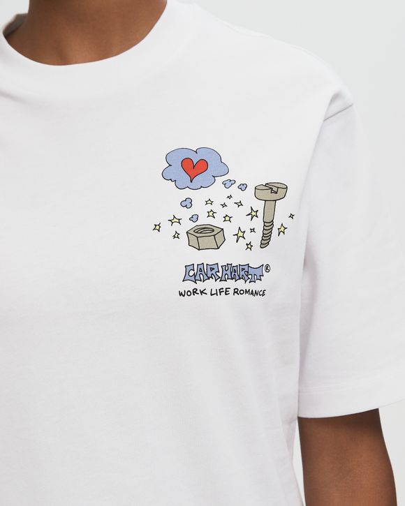 Carhartt WIP WMNS S/S Office Supplies Tee White | BSTN Store