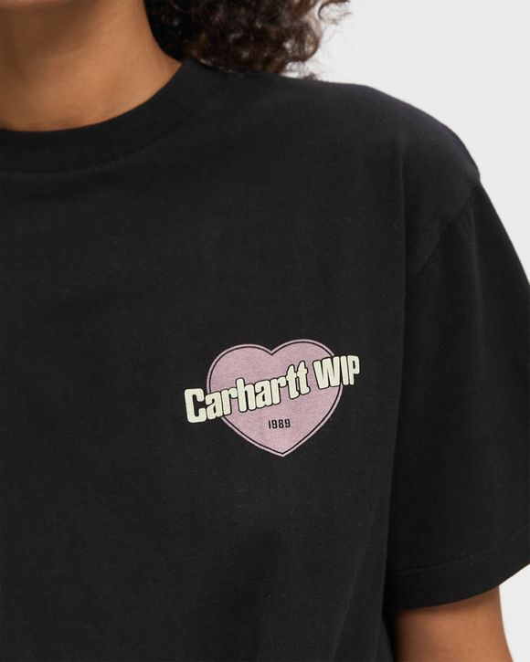 【Carhartt】 ★ W S/S GROWTH T-SHIRT ★ LOOSE FIT Carhartt WIP W' S/S Growth T-Shirt, Black | Official Online