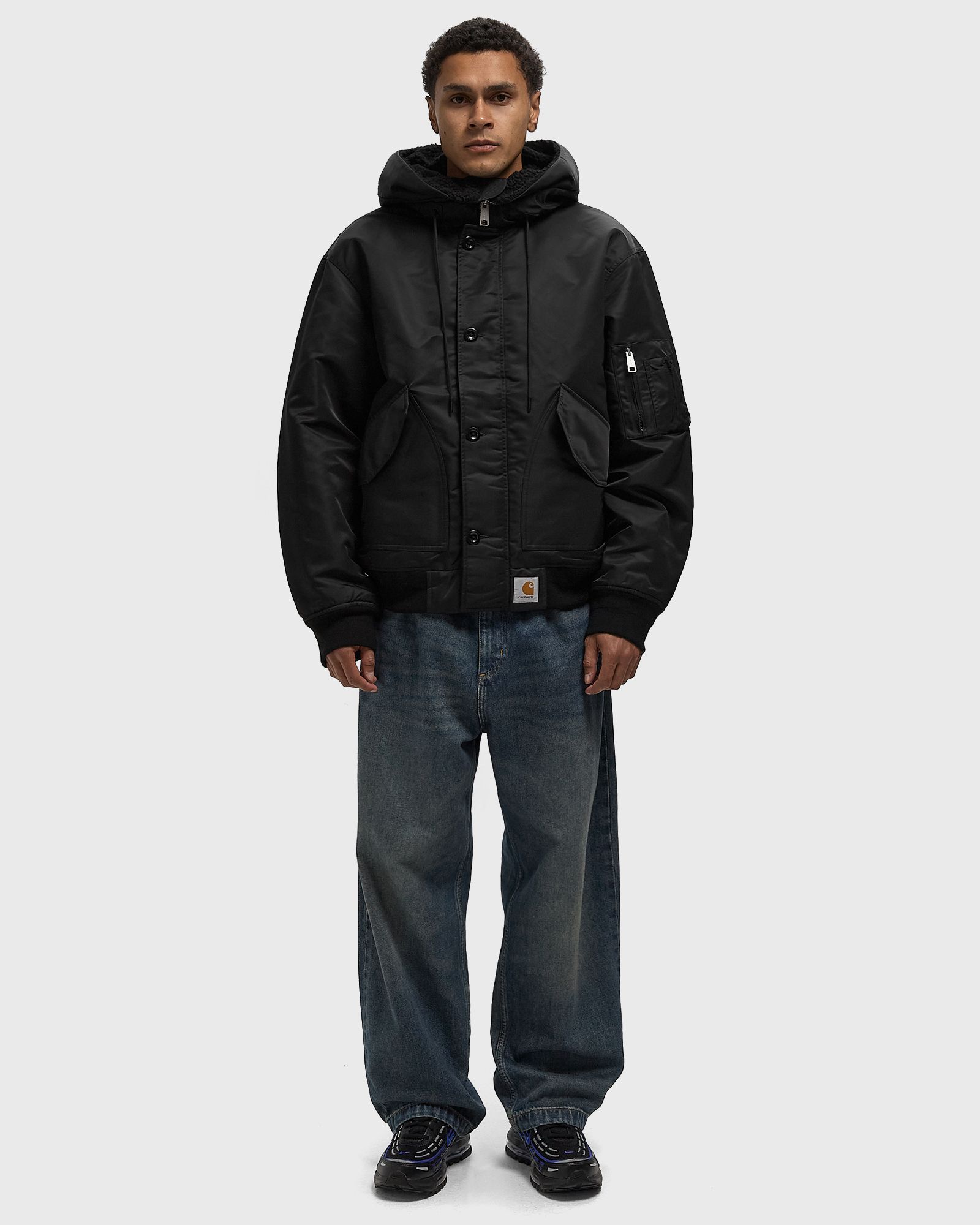 Carhartt WIP Hd Oltera Bomber Black | BSTN Store