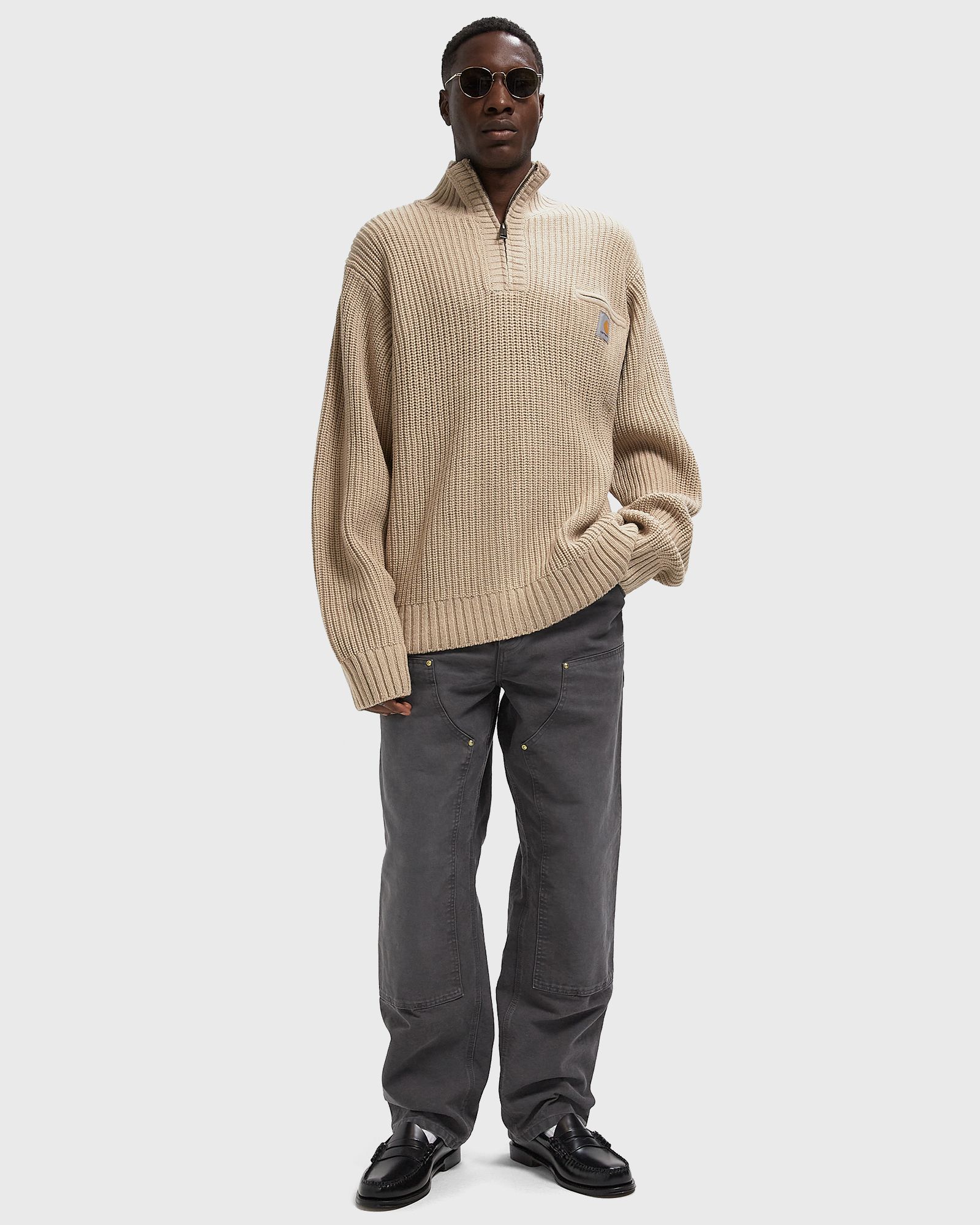 Detroit Half Zip Sweater