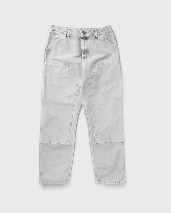 Carhartt WIP ダブルニー　ホワイト Carhartt WIP Double Knee Denim Pant in White| Homme Essentials