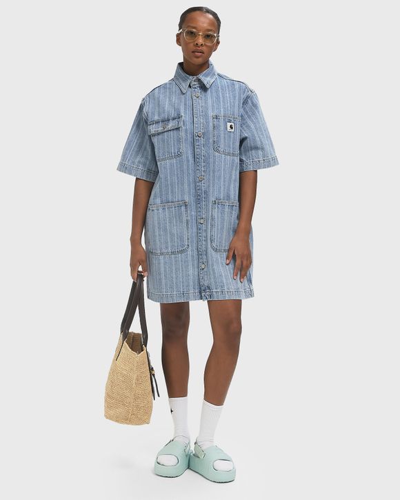★ドイツ発*carhartt WIP*新作*W'Rylan デニムドレス/BLUE★ Carhartt WIP WMNS Rylan Dress Blue | BSTN Store