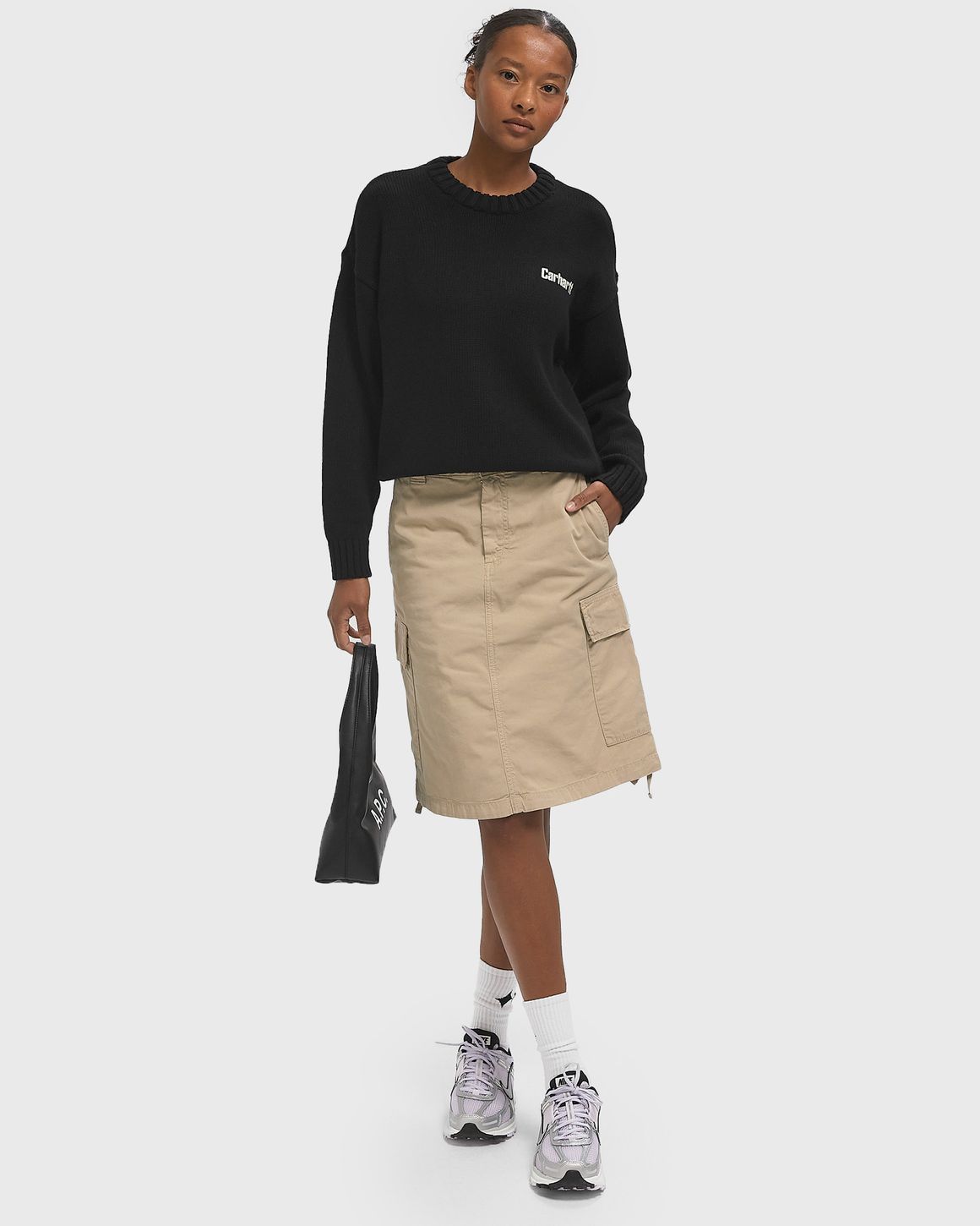 スカート CARHARTT WIP Woman Skirt Beige I034836 2LP06 Carhartt WIP WMNS Maeve Double Knee Skirt Beige | BSTN Store