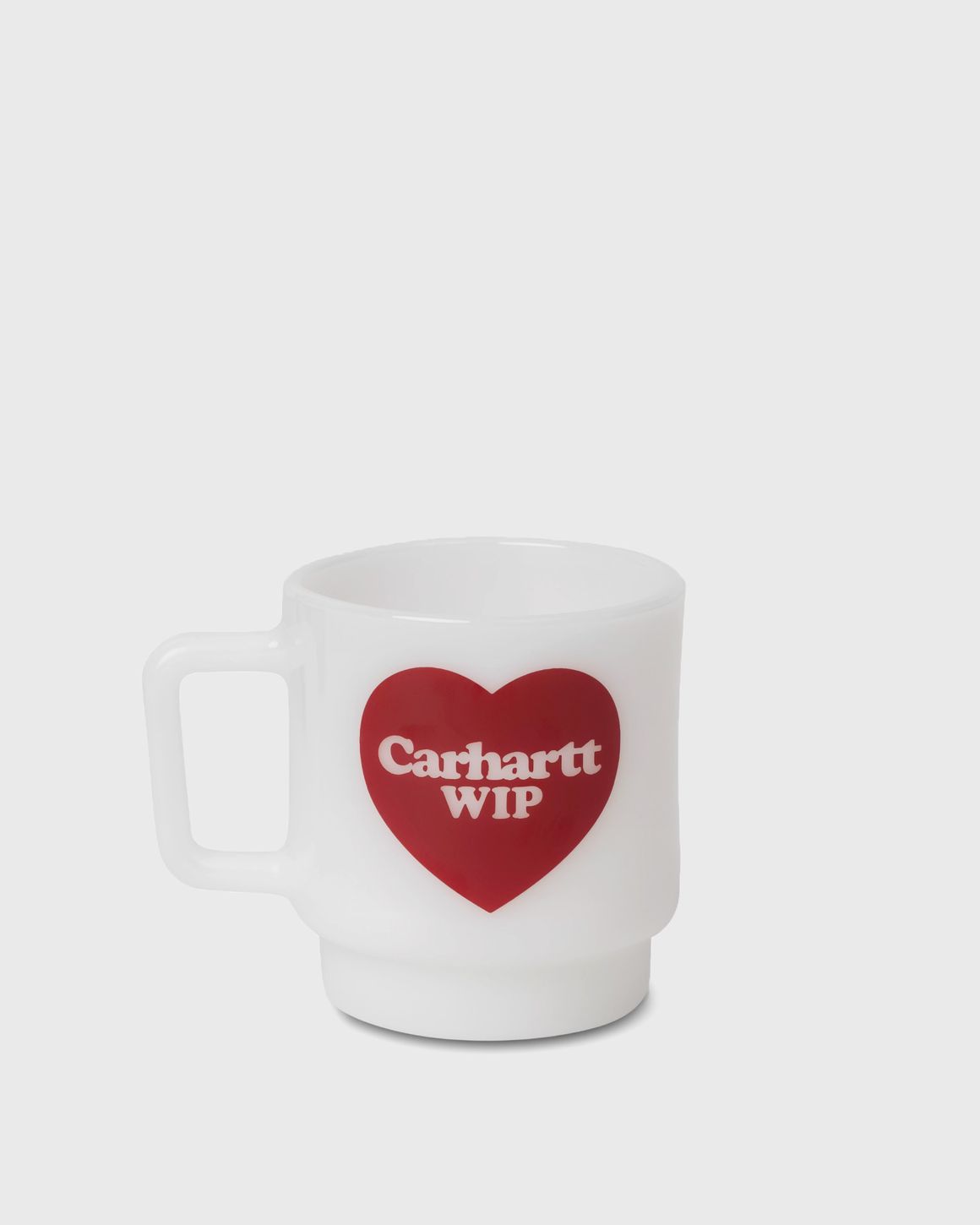 Carhartt＊マグカップ限定 Carhartt WIP Heart Glass Mug White | BSTN Store