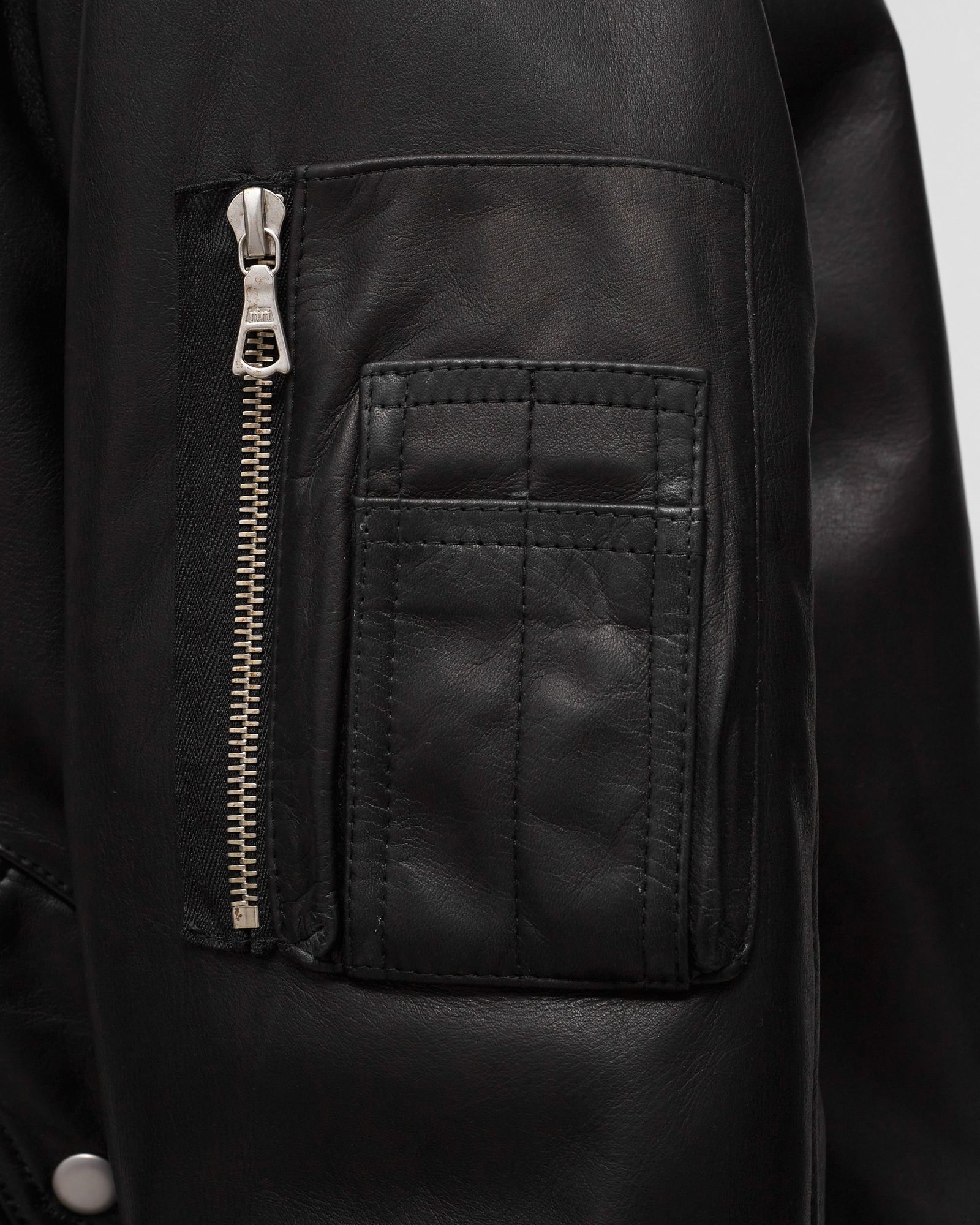 Leather Bogota Bomber