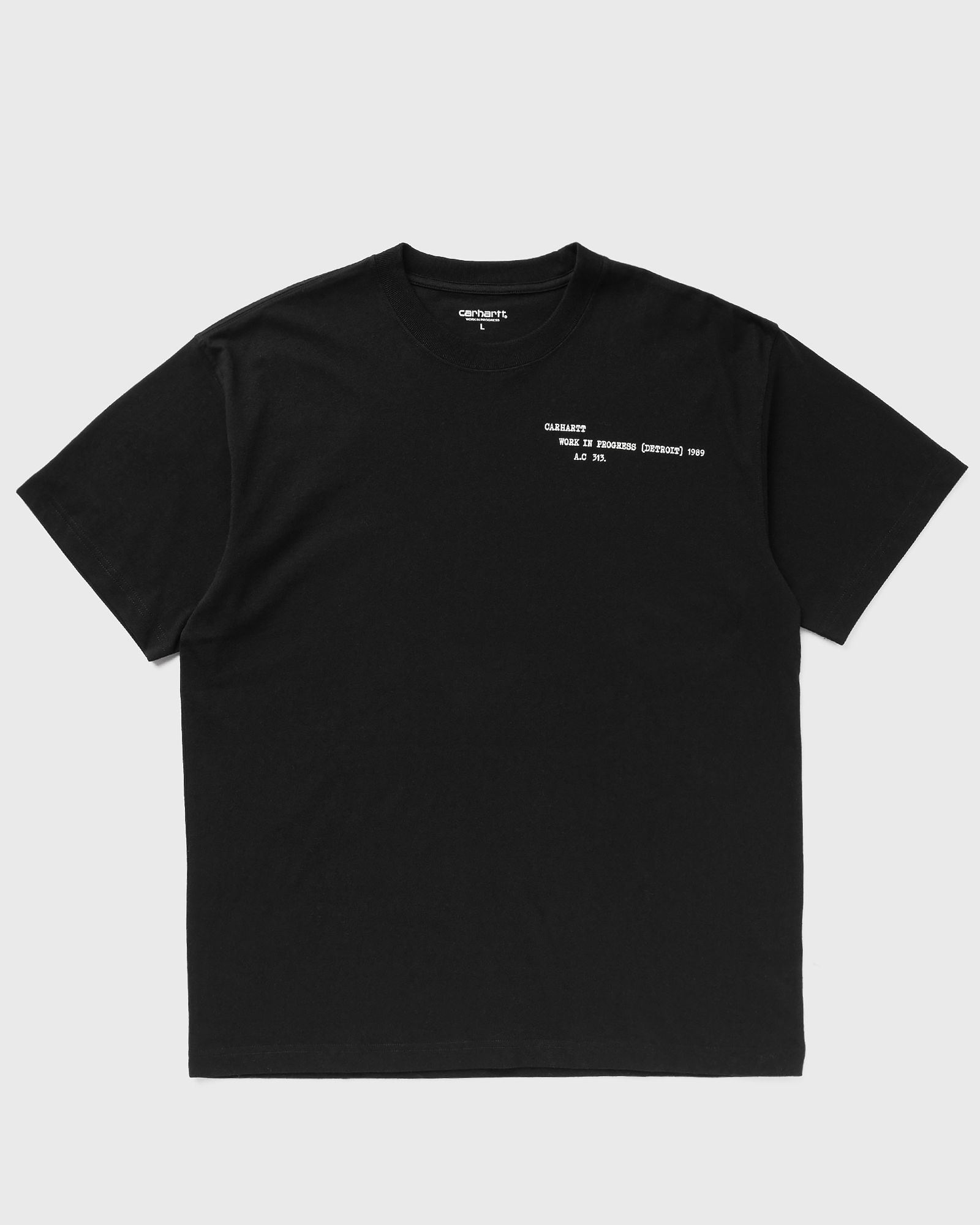 Carhartt Wip Men's Black S/S Punched Tee