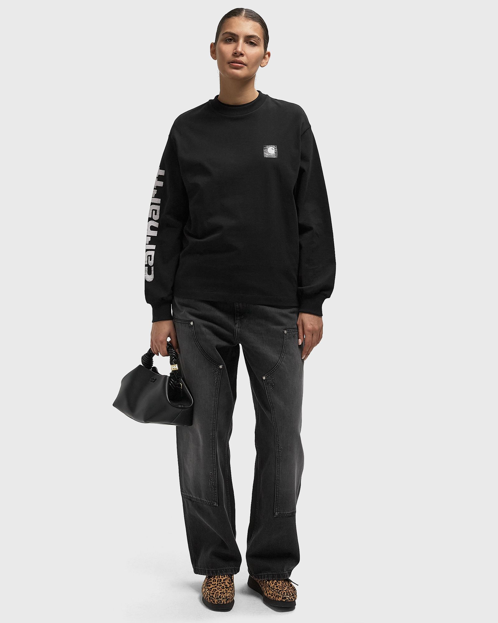 WMNS L/S Archive Script Tee