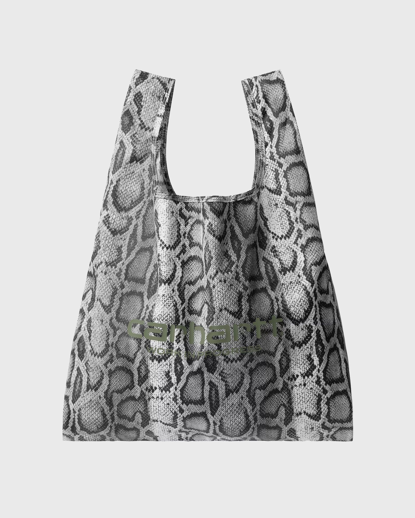 Carhartt Wip Men's Brown Snake Camo Shopping Bag