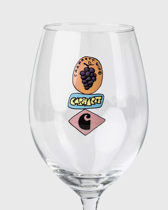 Stacked Grapes Wine Glass Set