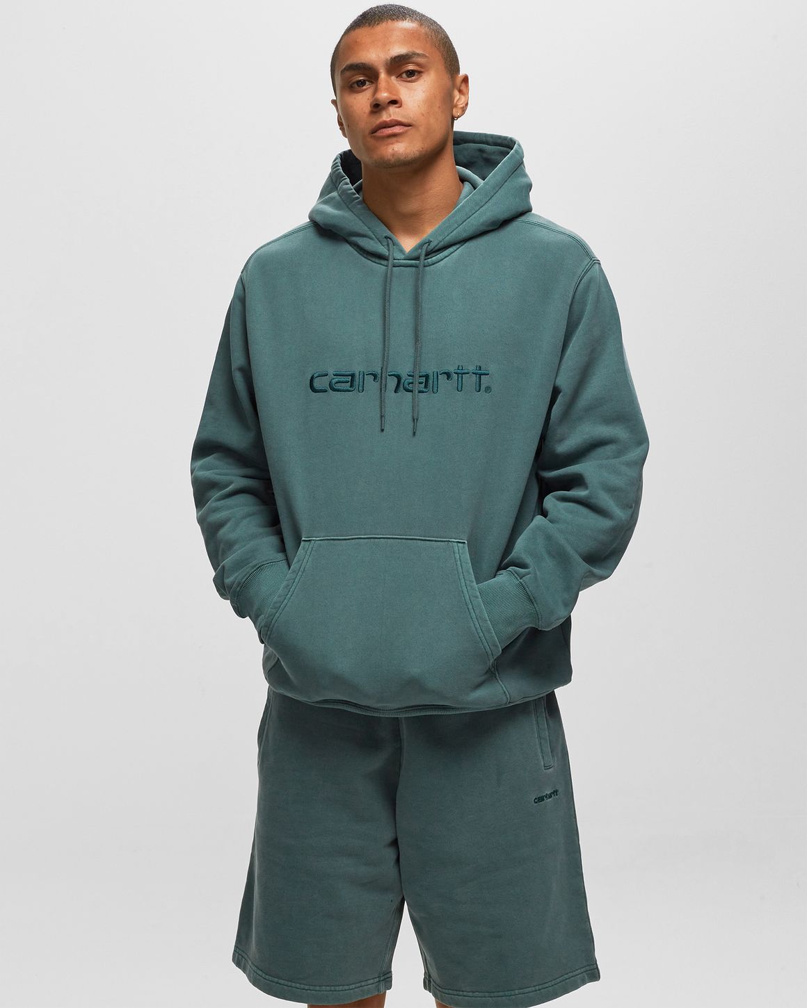 S Discovery Sweat トップス carhartt Duster Green