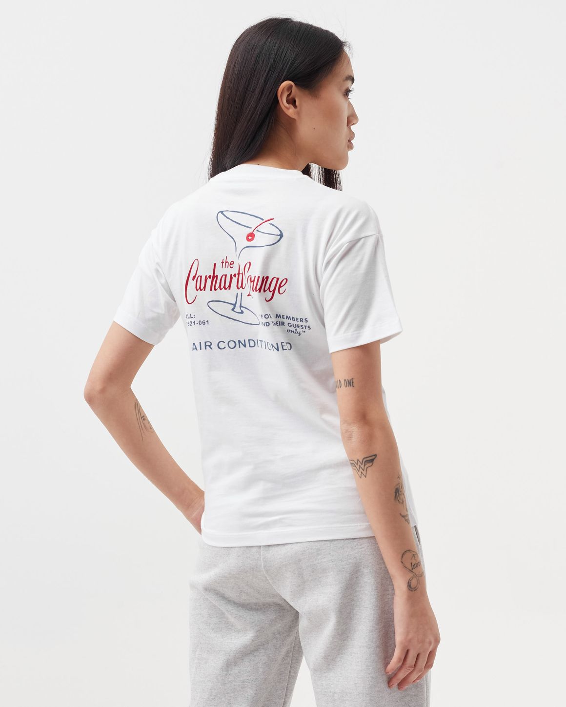 Carhartt WIP WMNS Carhartt Lounge Tee White | BSTN Store