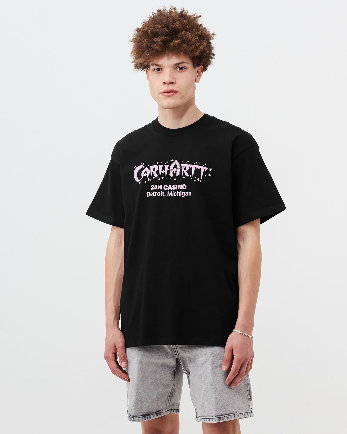 ★2022SS新作★CARHARTT★S/S CASINO T-SHIRT Black Carhartt WIP Casino T-Shirt | SVD