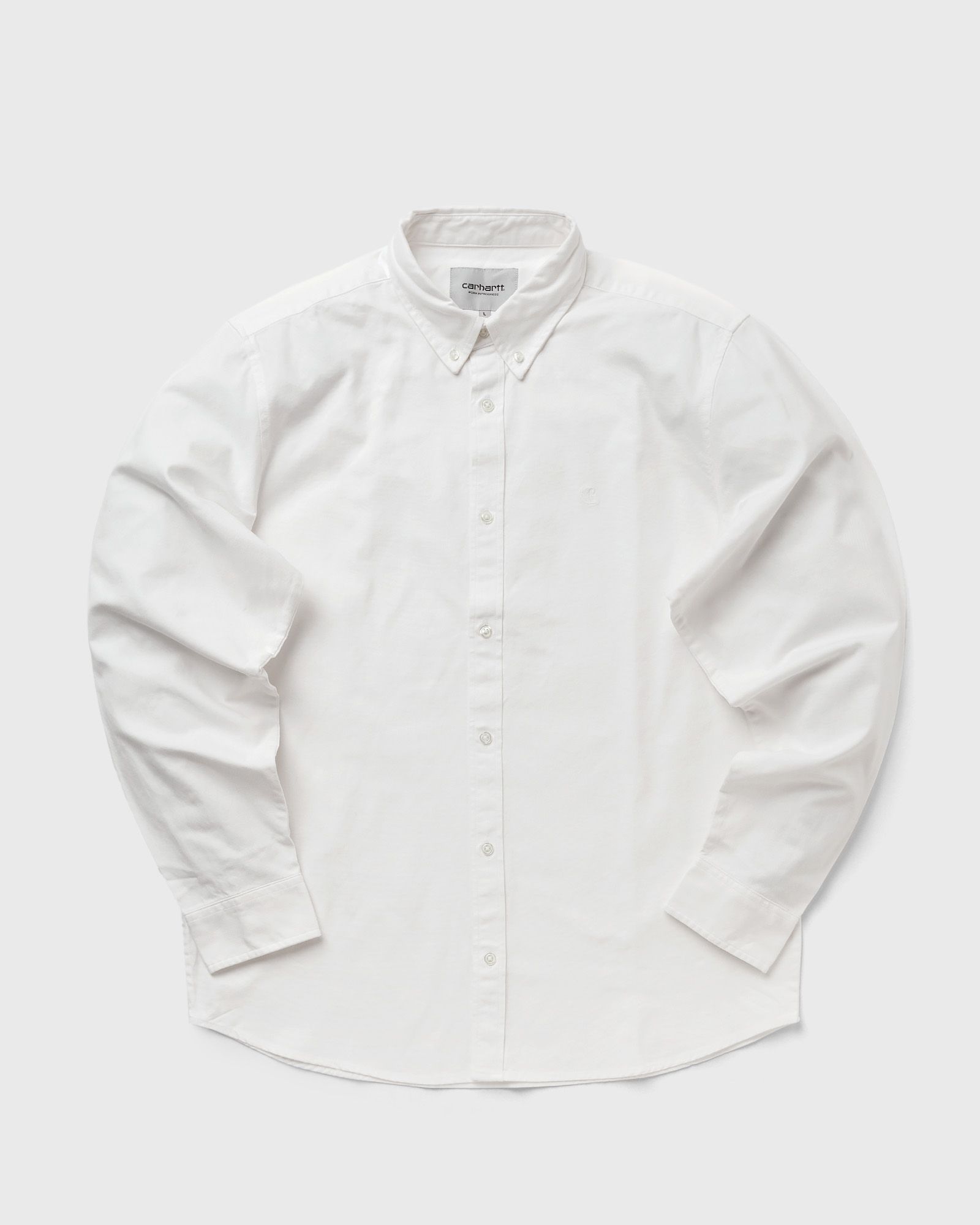 Carhartt WIP Carhartt WIP L/S Bolton Shirt in white
