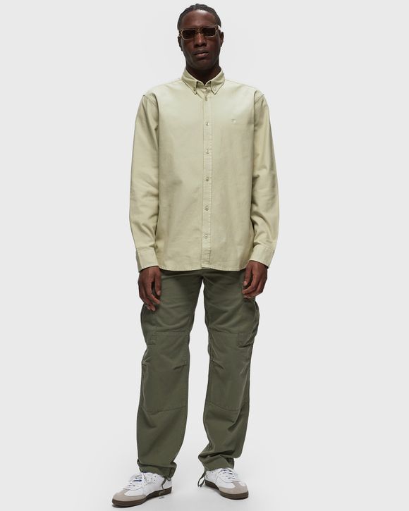 Carhartt WIP L/S Bolton Shirt Beige | BSTN Store