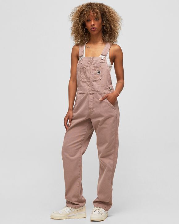 Carhartt WIP WMNS Bib Overall Straight Pink - LUPINUS