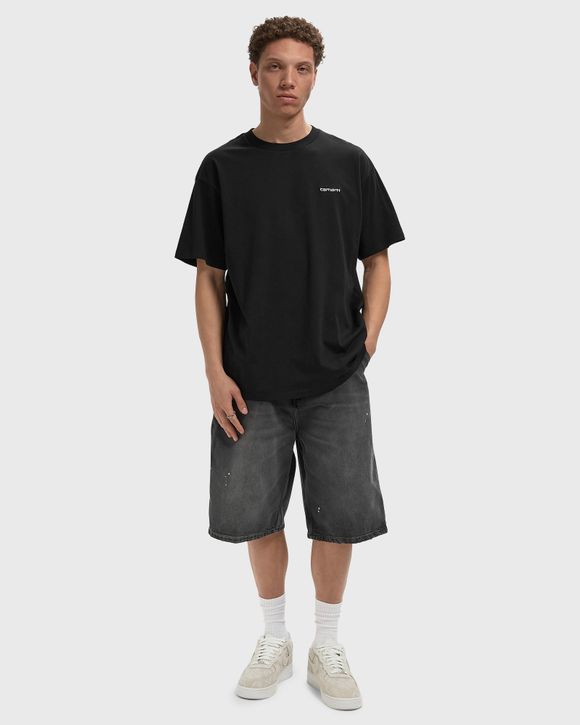 S/S Script Embroidery Tee