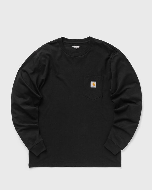 Carhartt WIP L/S Pocket T-Shirt Black - black