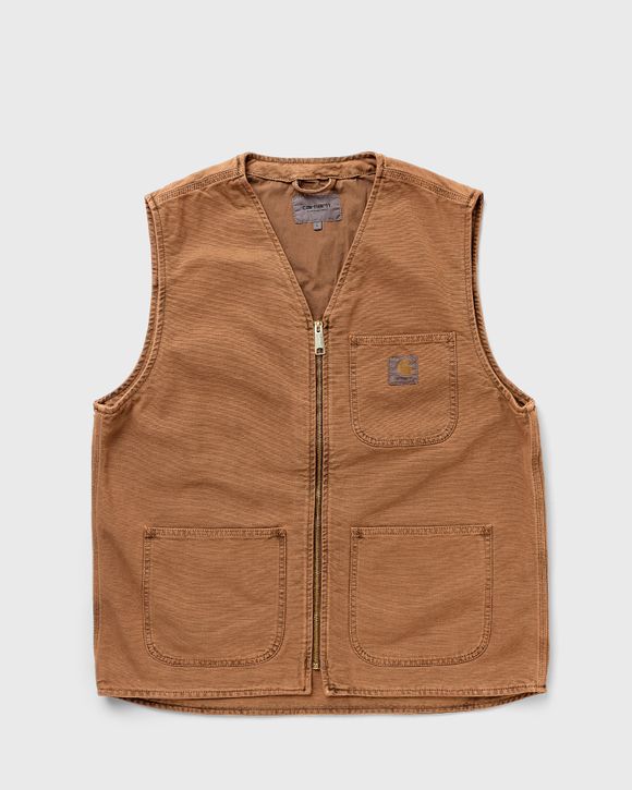 Padded Technical Vest in Brown - ERL