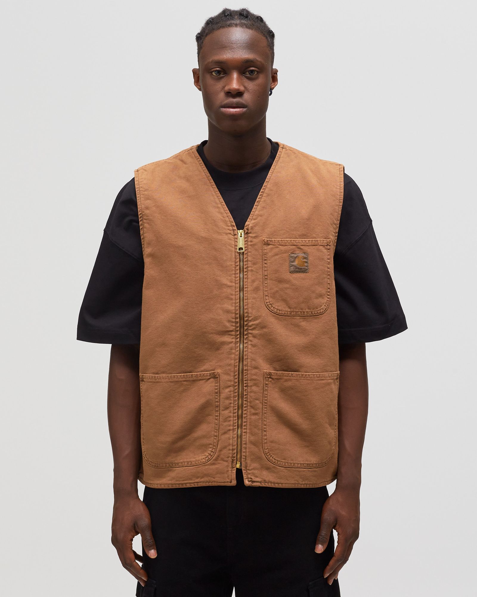 トップス Carhartt ARBOR VEST Carhartt WIP Arbor Vest Brown | BSTN Store