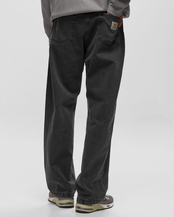 Carhartt WIP LANDON PANT ROBERTSON - Relaxed fit jeans - black heavy stone  wash/black 