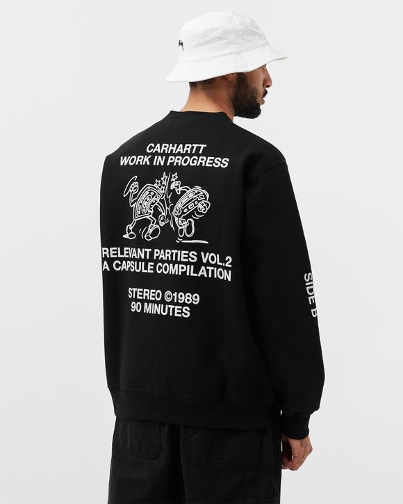 Carhartt WIP Relevant Parties Vol.2 Sweat Black | BSTN Store