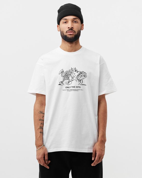 ★2022SS新作★CARHARTT★S/S RELEVANT PARTIES VOL.2 T-SHIRT Carhartt WIP S/S Relevant Parties Vol.2 T-Shirt White | BSTN