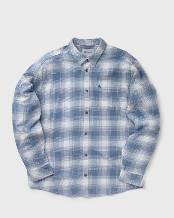 Carhartt WIP L/S Deaver Shirt Blue | BSTN Store