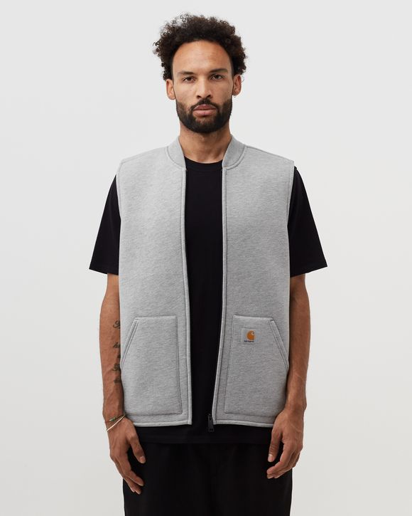 Carhartt WIP Car-Lux Vest Grey - GREY HEATHER / GREY