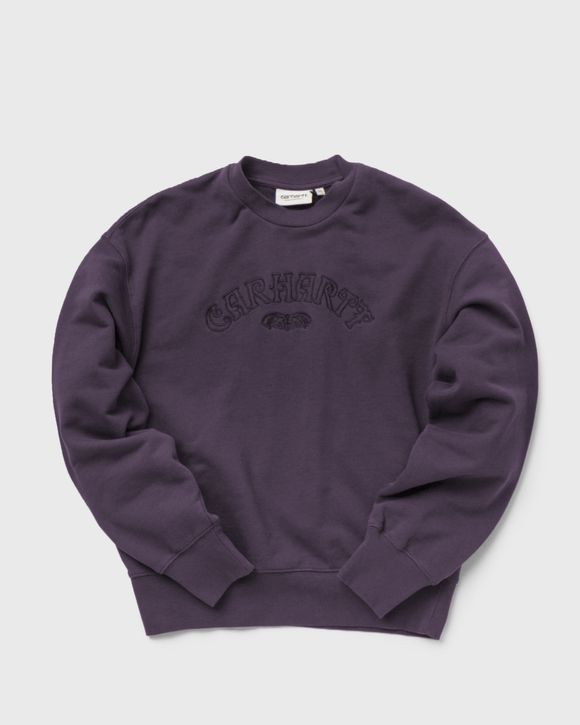 Carhartt WIP WMNS Verse Script Sweat Purple | BSTN Store