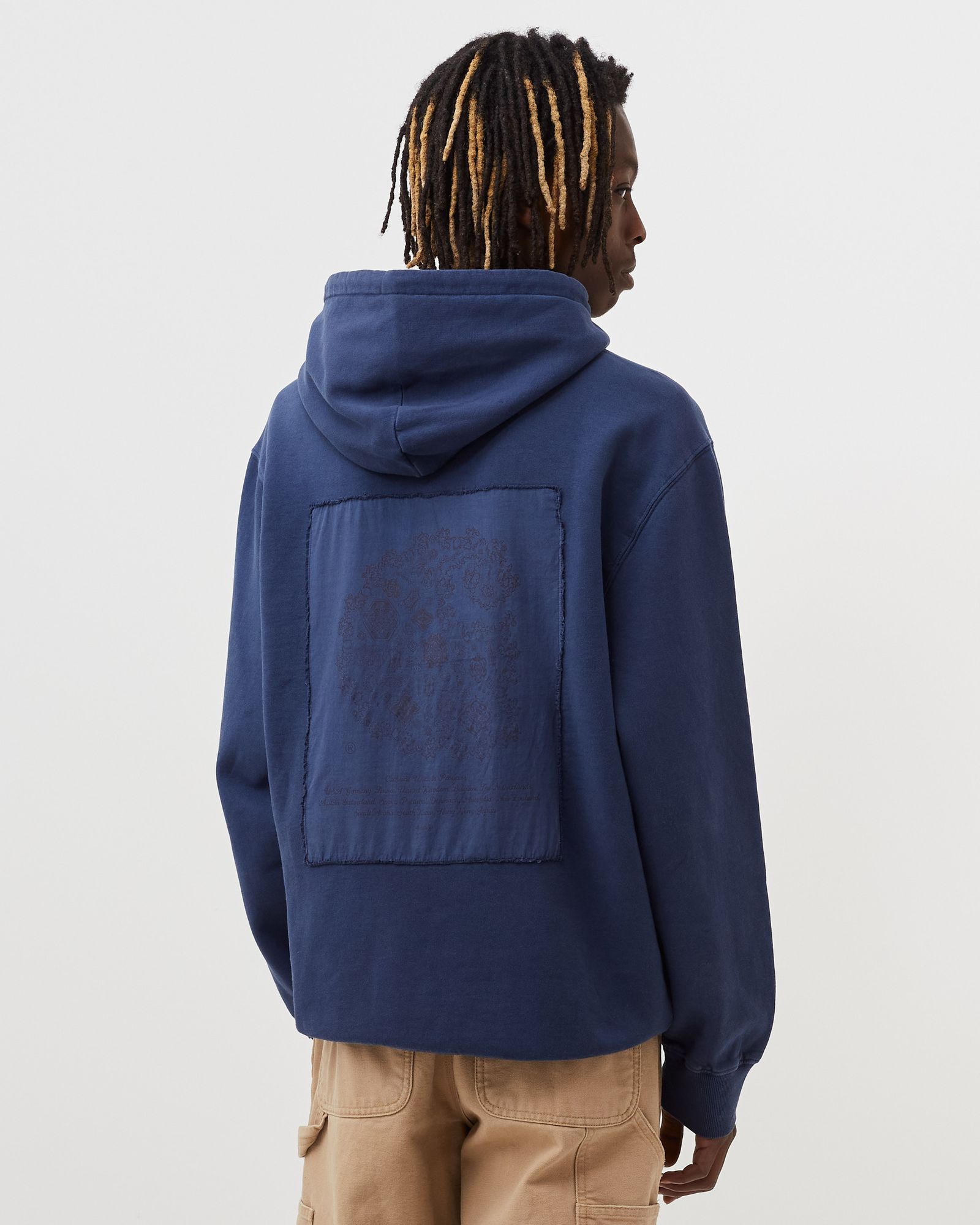 Hooded Verse Patch Sweat