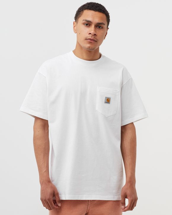 Carhartt WIP S/S Local Pocket T-Shirt White - WHITE / BLACK