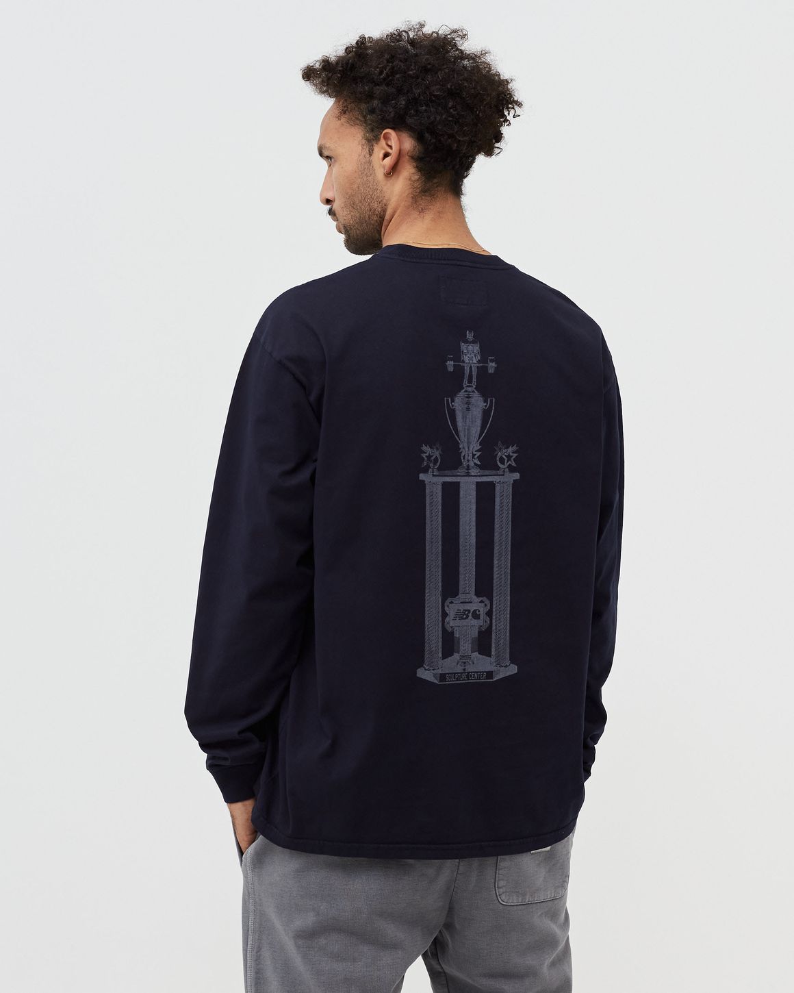 Salsation 最新作Dark Blue baseballsTシャツXS Dark blue cotton T-shirt with logo accent brand Salsa