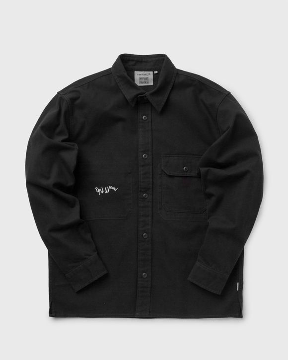 Carhartt WIP L/S On U Sound Shirt Jacket Black - BLACK