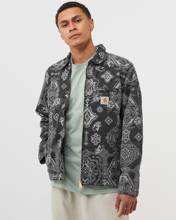 Detroit Jacket - VERSE PRINT, BLACK