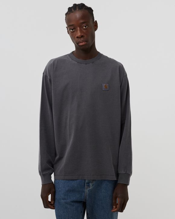 Carhartt WIP L/S Vista T-Shirt Grey - VULCAN