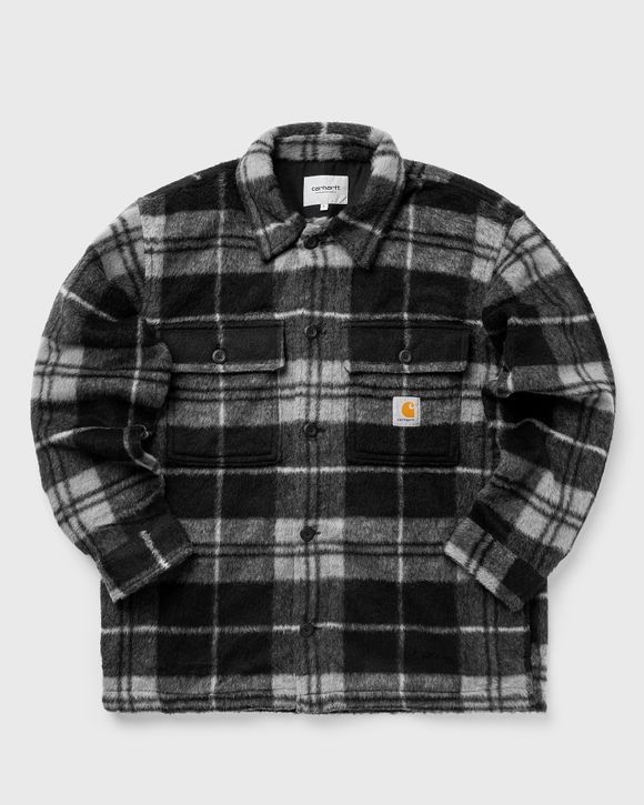 Carhartt WIP Manning Shirt Jac Black - MANNING CHECK, BLACK / MARENGO