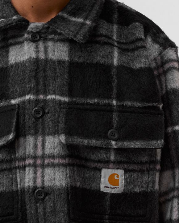 Carhartt WIP Manning Shirt Jac Black - MANNING CHECK, BLACK / MARENGO