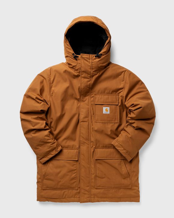 Carhartt WIP Siberian Cold Parka Brown - HAMILTON BROWN / BLACK