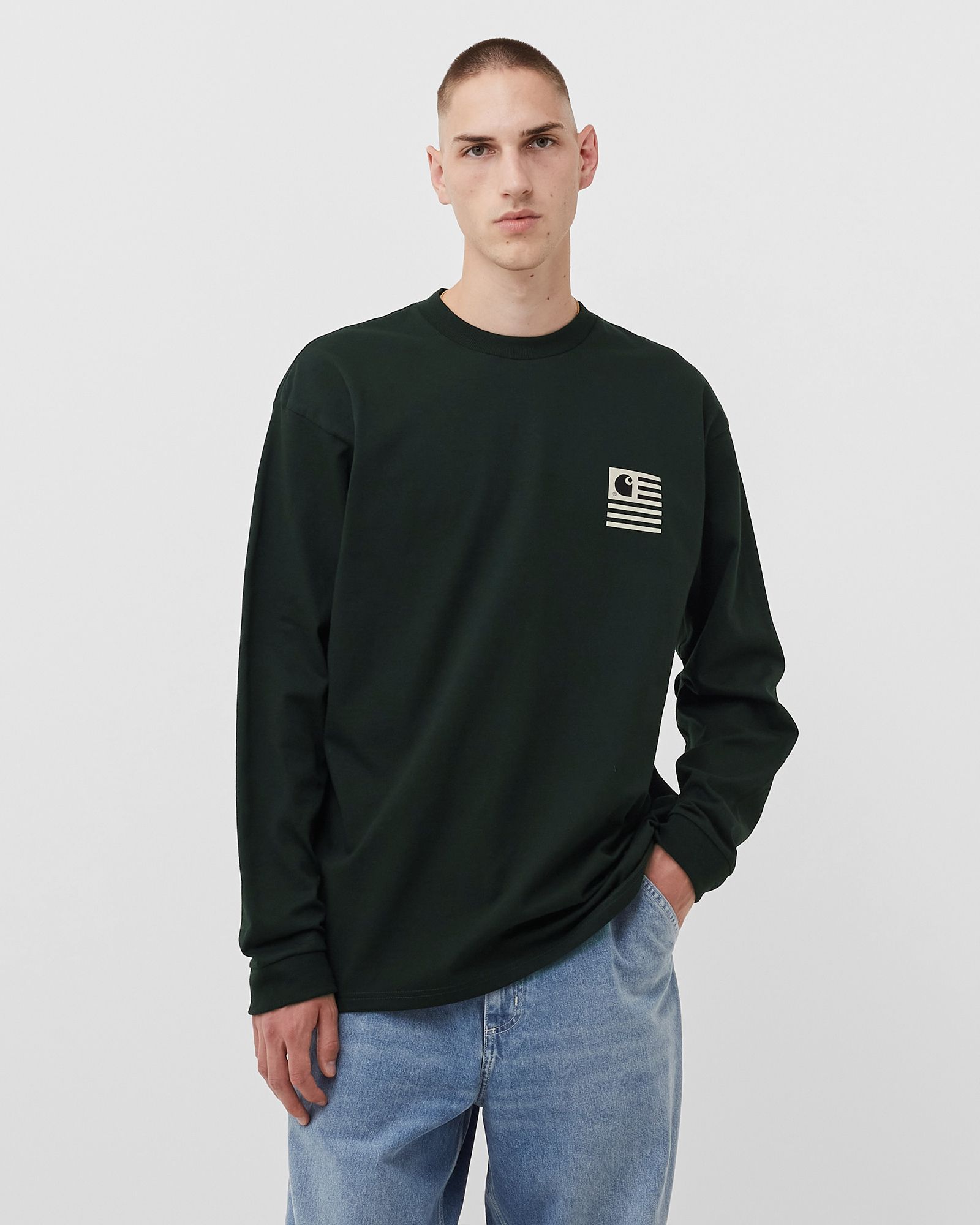 L/S Book State T-Shirt