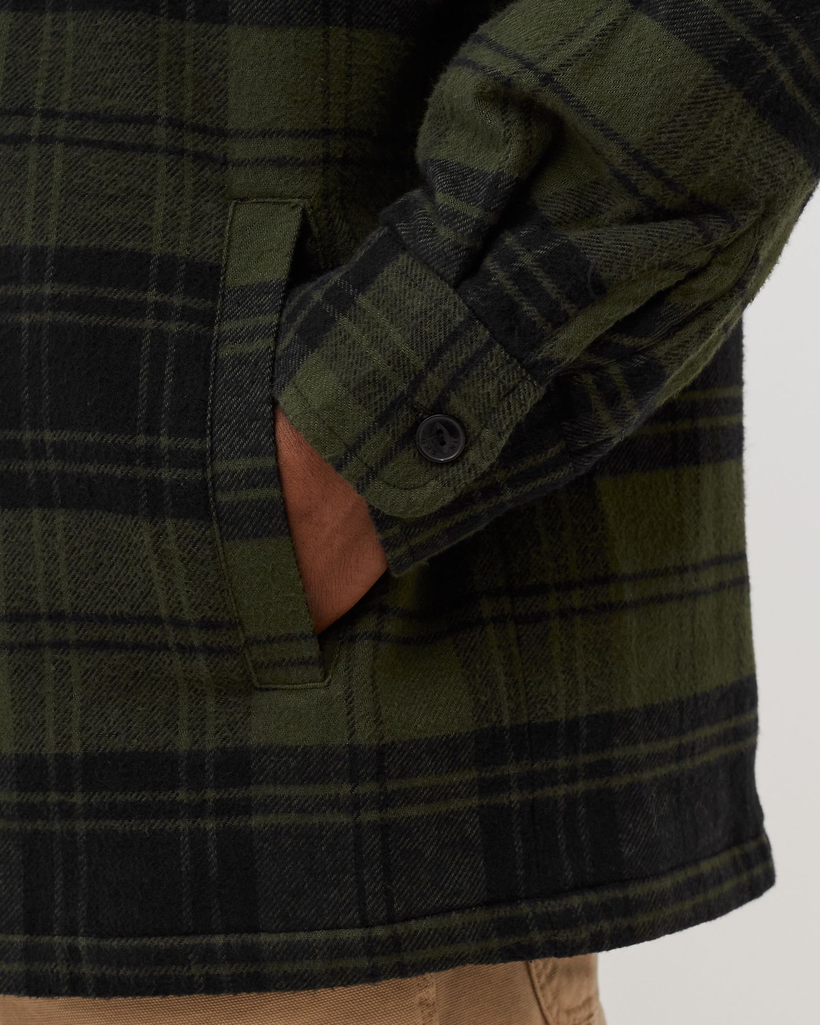 Sven Shirt Lined Mid Flannel Brushed