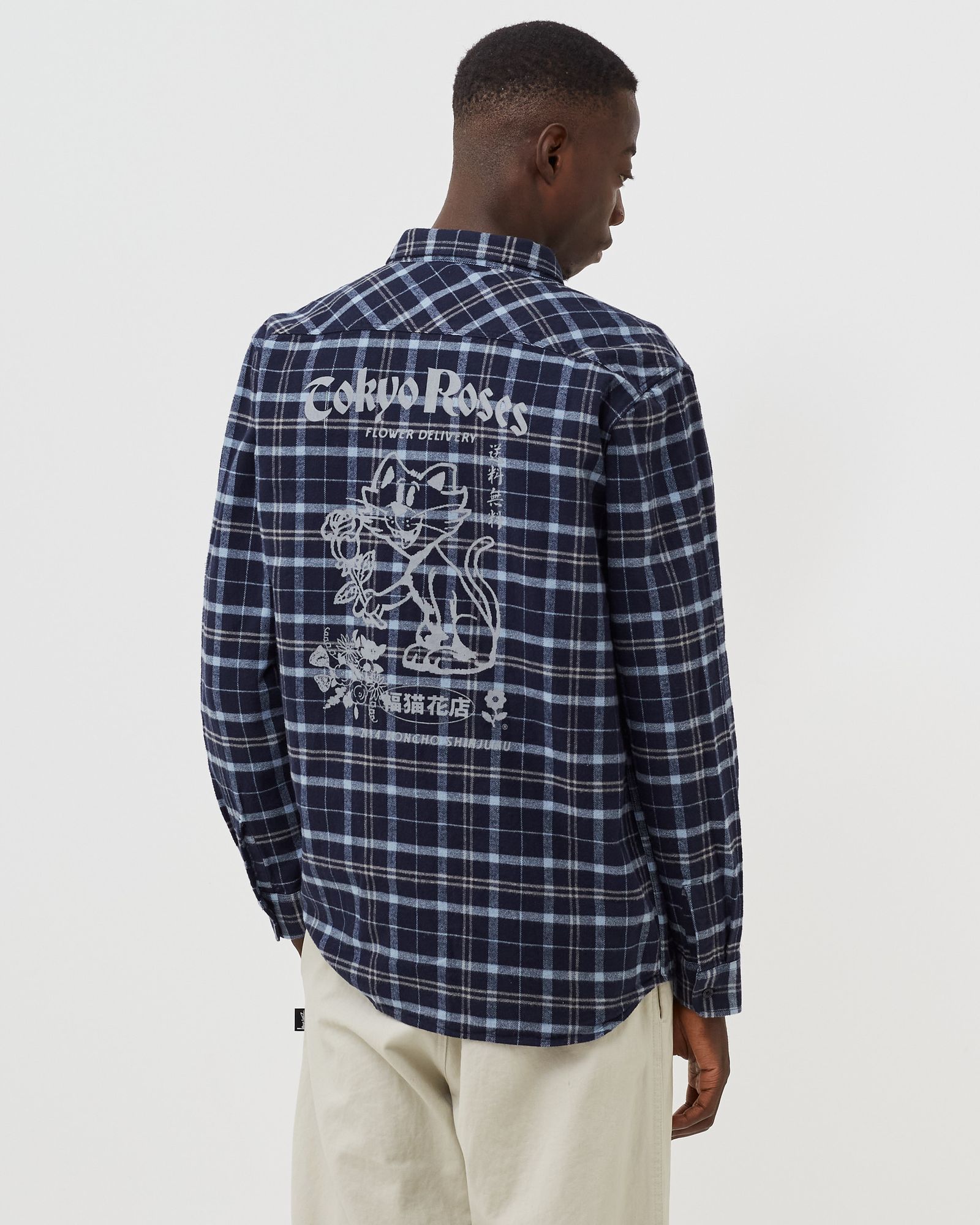 Roses Labour Shirt Heavy Flannel Brushed