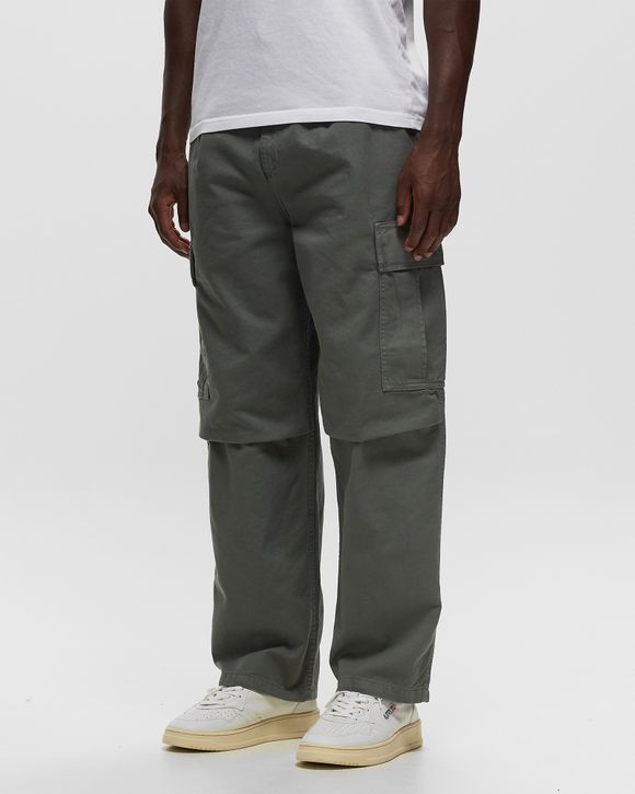 Carhartt WIP Cole Cargo Pant Green - SMOKE GREEN GARMENT DYED