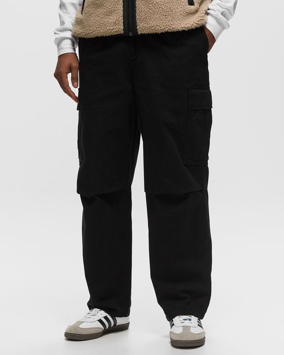 Carhartt WIP Cole Cargo Pant Black - BLACK GARMENT DYED