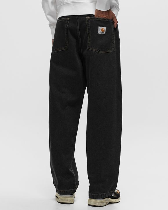 Carhartt WIP Brandon Pant Black - Black stone washed