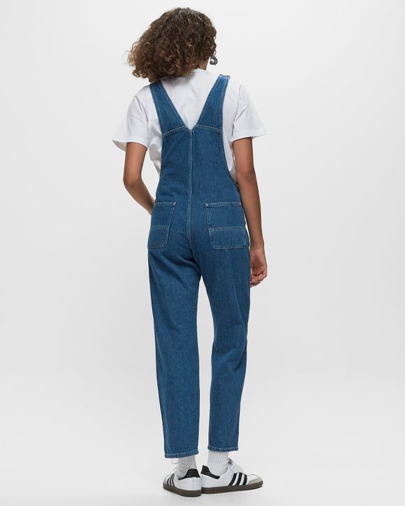 Carhartt WIP Women's Bib Overall Straight - Denim  Blue (stone washed) –  Page Women's Bib Overall Straight - Denim – Carhartt WIP USA