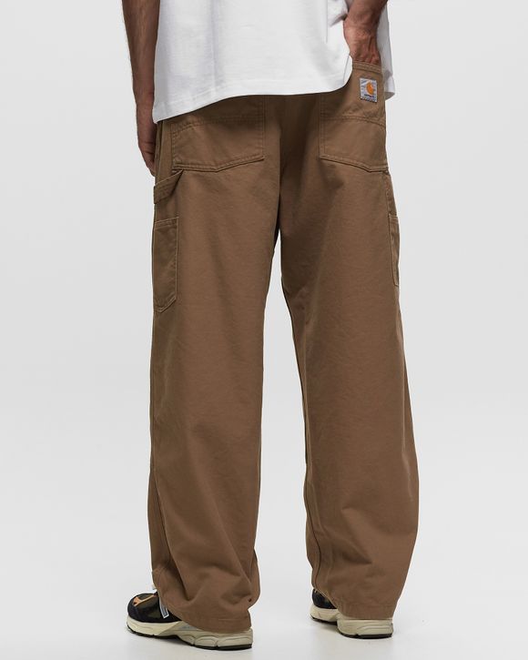 Carhartt WIP Wide Panel Pant Brown - BUFFALO RINSED