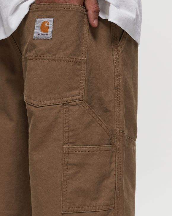 Carhartt Work in Progress Brown Double Knee Jeans - Hamilton Brown