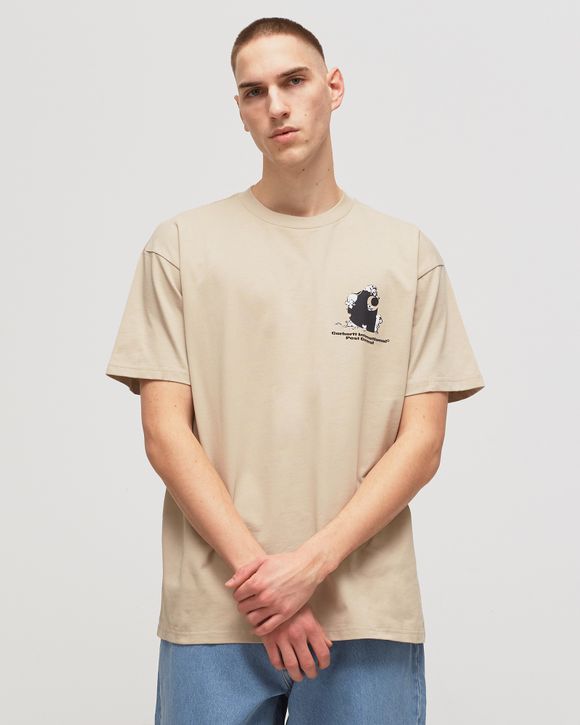 Tシャツ・カットソー CARHARTT WIP Men T-shirt Beige I034660 G1GD Carhartt WIP Pest Control T-Shirt Beige | BSTN Store