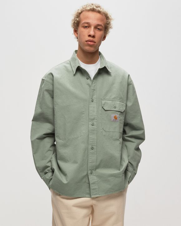 Green hotsell shirt jacket